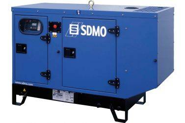 Дизельный генератор для дома SDMO K27-IV в кожухе